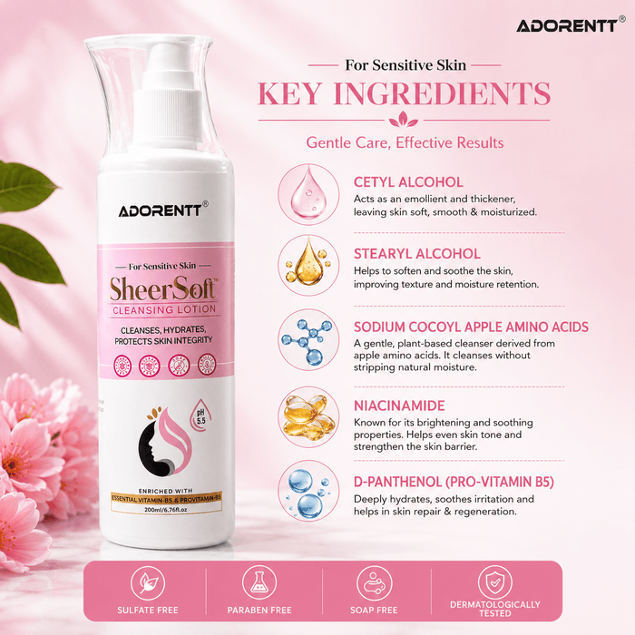 Sheersoft Cleansing Lotion - Cosmosentials