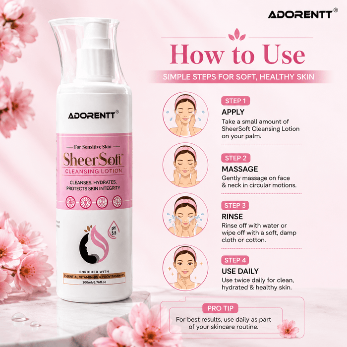 Sheersoft Cleansing Lotion - Cosmosentials