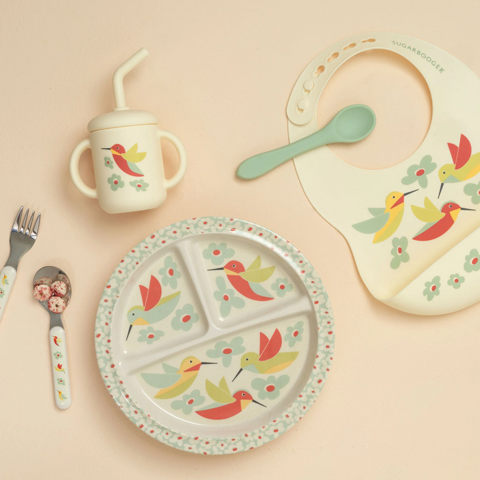 SILVERWARE SET HUMMINGBIRD
