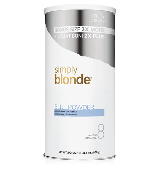 Simply Blonde Blue Powder Lightener 2lb