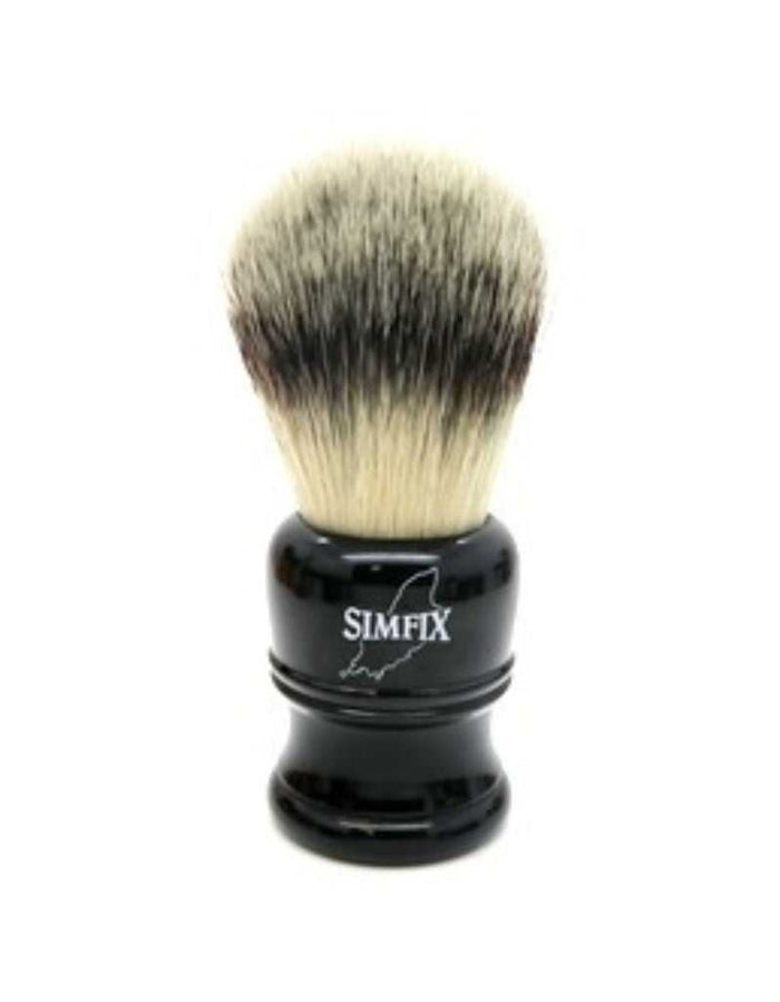 Simfix SF1 synthetic shaving brush with faux ebony handle