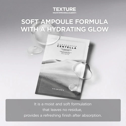 Skin1004 Madagascar Centella Mask Tone Brightening Glow 4 Sheet