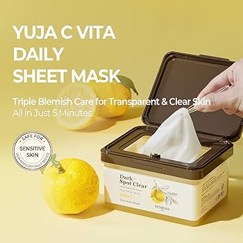 Skinfood Yuja C Vita Daily Mask (30ea)