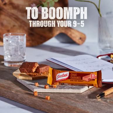 SlimFast Chocolate Caramel Treat Bar Multipack 6 x 26g