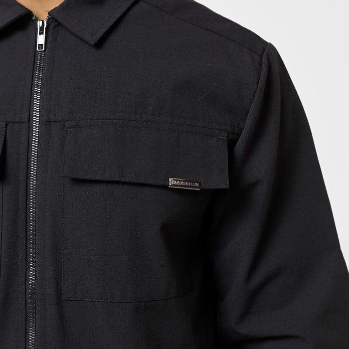 Smart Utility Overshirt | Black
