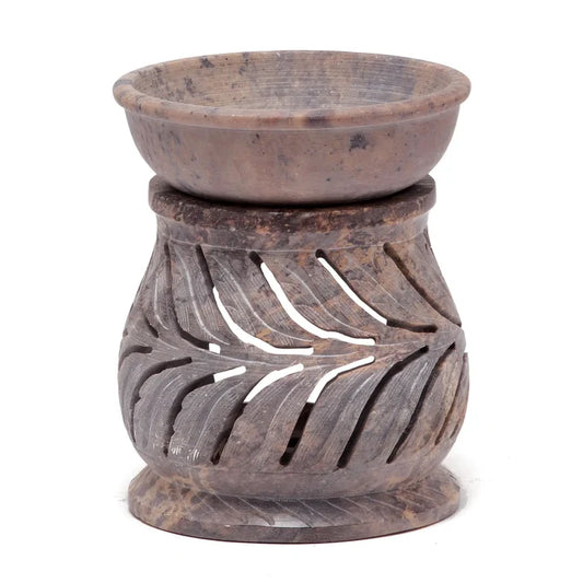 soapstone diffuser - vine wrapped (large)