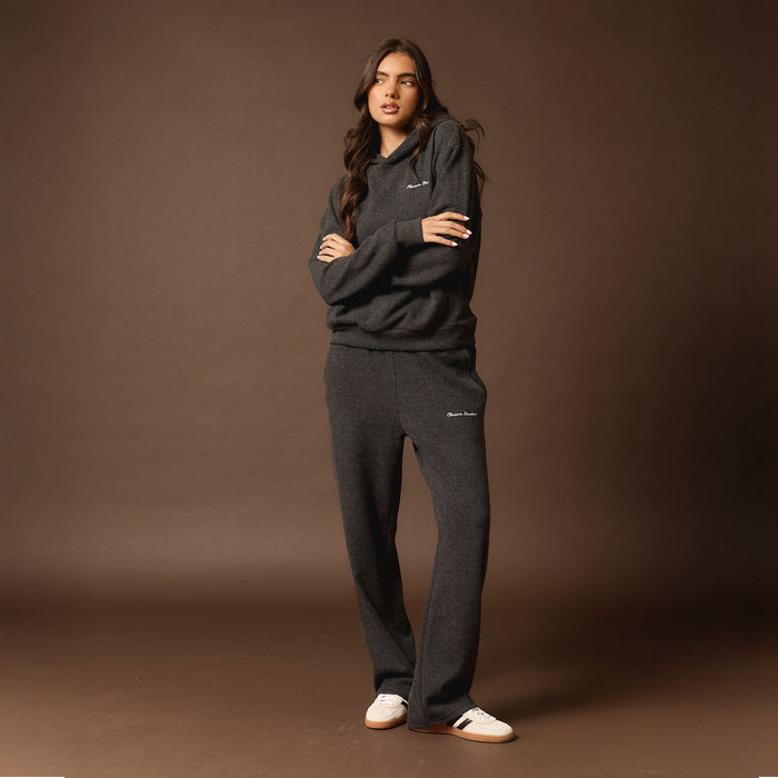 Soft Knit Tracksuit | Charcoal