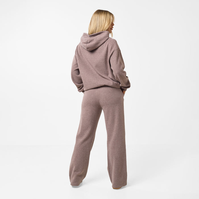 Soft Knit Tracksuit I Brown
