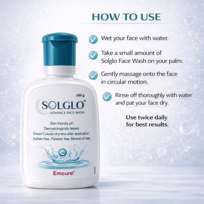 Solglo Advance Face Wash - Cosmosentials