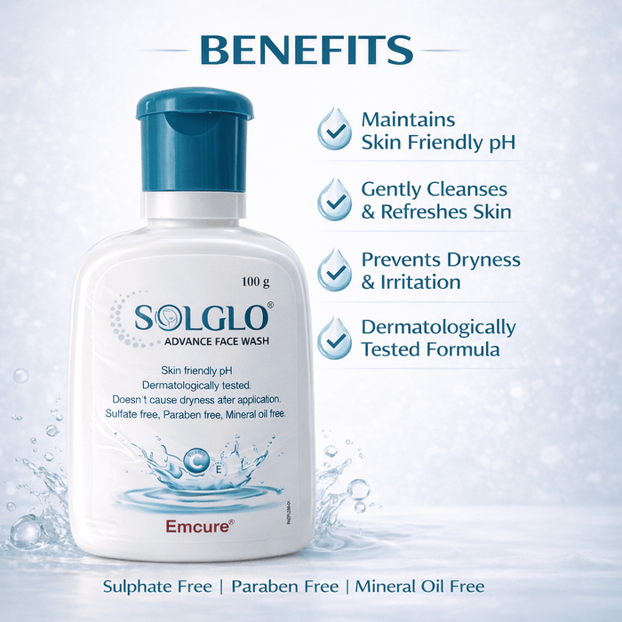 Solglo Advance Face Wash - Cosmosentials