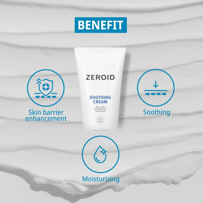 Zeroid Soothing Cream Nudie Glow Australia