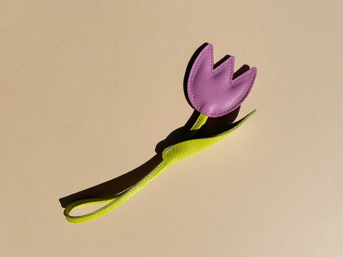 Sorbet Tulip Bag Charm