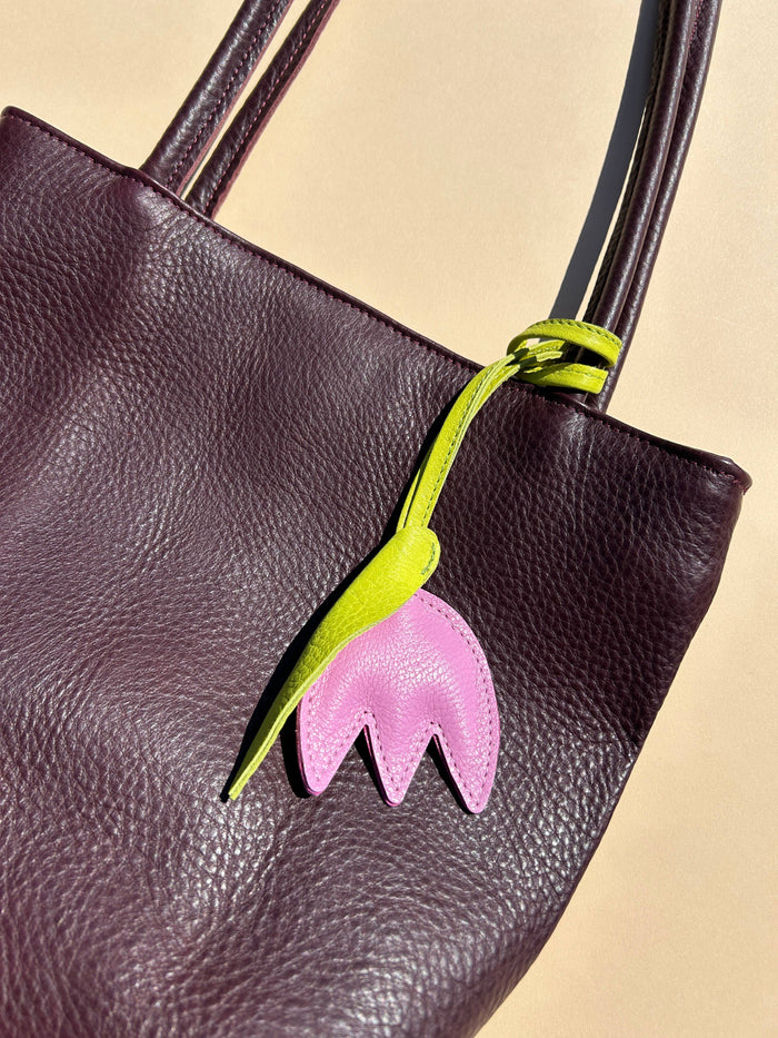 Sorbet Tulip Bag Charm