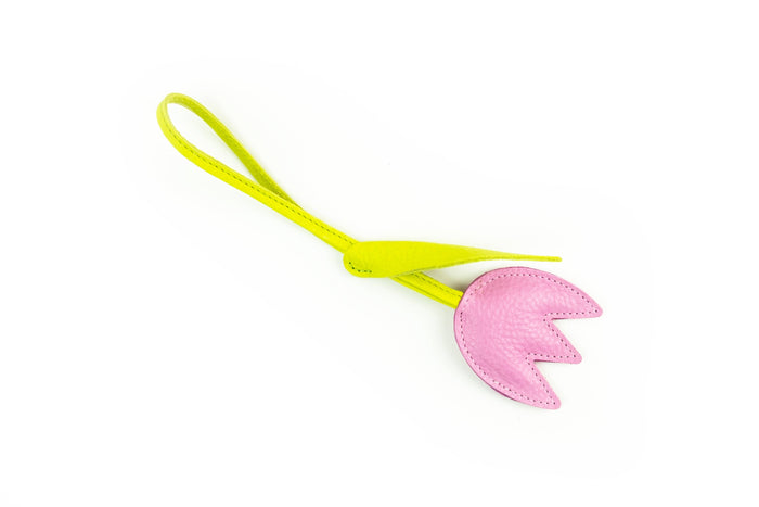 Sorbet Tulip Bag Charm