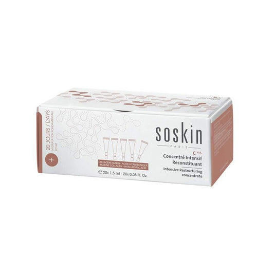 Soskin R+ Intensive Restructuring Concentrate Collagen+ Hyaluronic acid - 20 X 1.5 ml Soskin