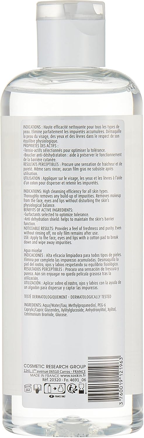 Soskin R+ Micelle Water - 250ml Soskin