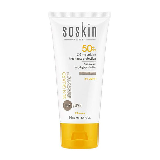 Soskin (SPF 50+) Sun Cream Protection 01 Light - 50 ml Soskin