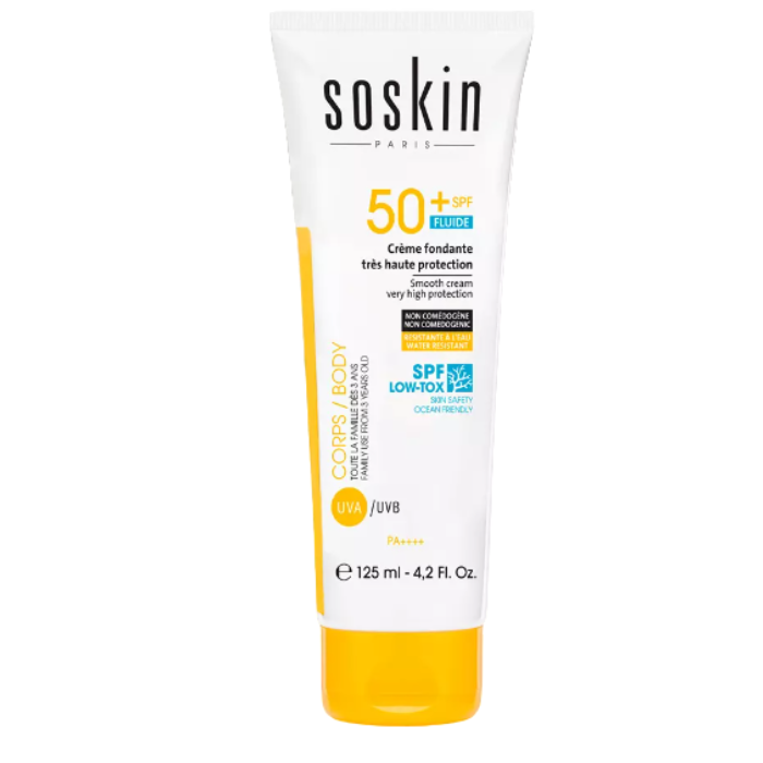 Soskin Sun Guard SPF 50+ Smooth Cream Very High Protection - 125ml Soskin