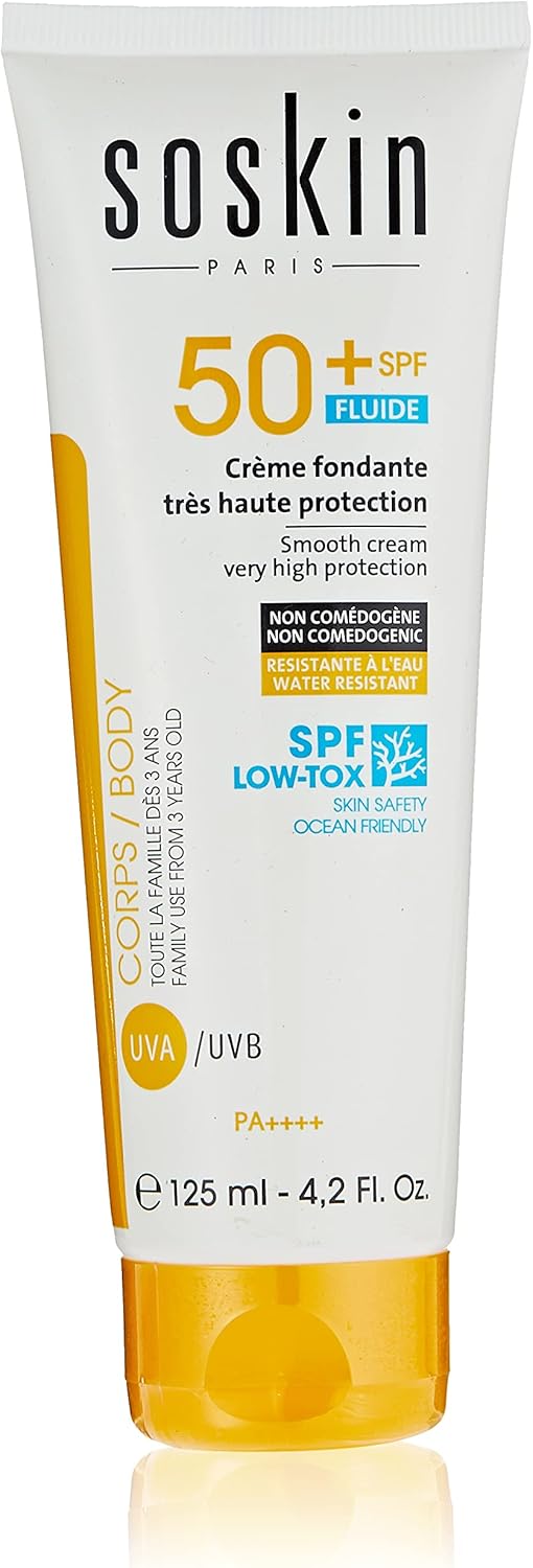 Soskin Sun Guard SPF 50+ Smooth Cream Very High Protection - 125ml Soskin