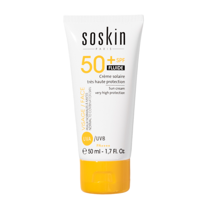 Soskin Sun Guard Sun Cream Very High Protection (SPF 50+) Fluid - 50 ml Soskin