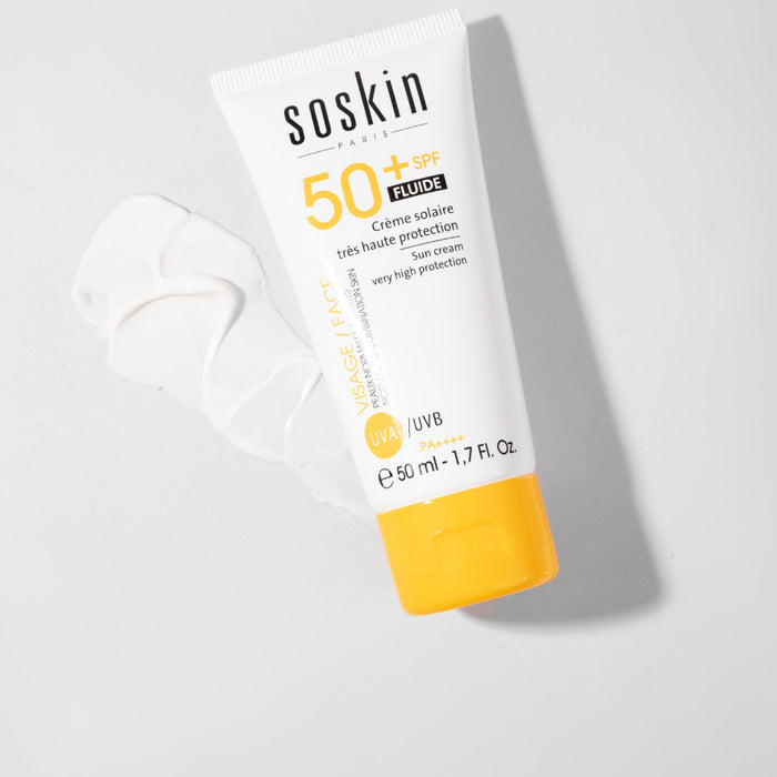 Soskin Sun Guard Sun Cream Very High Protection (SPF 50+) Fluid - 50 ml Soskin