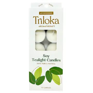 soy tea lights - 10 per box