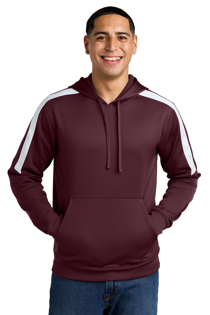 Maroon/White / S