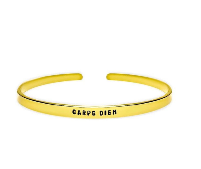 Stamped Cuff Bracelet
