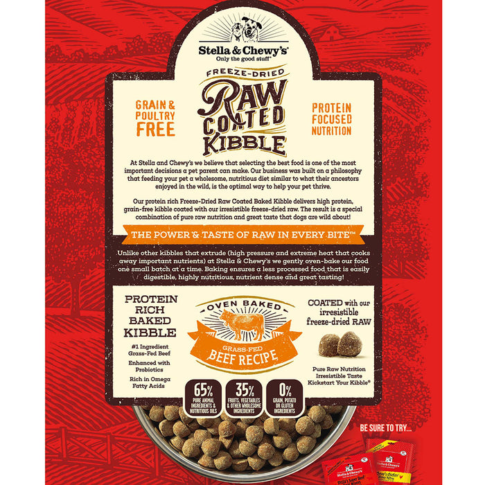 Stella&Chewy's Raw Coated Grass-Fed Beef Recipe