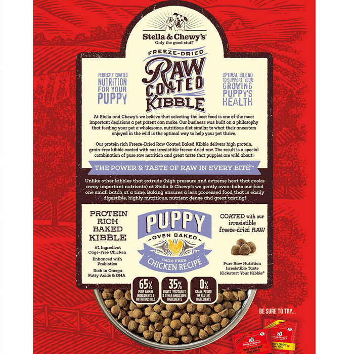 Stella&Chewy's Raw Coated Puppy Recipe 3.5lb