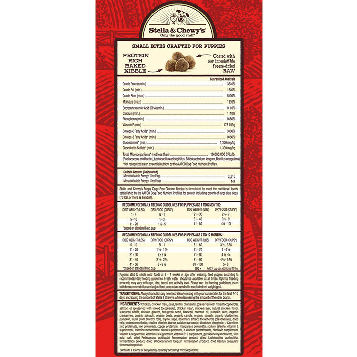 Stella&Chewy's Raw Coated Puppy Recipe 3.5lb