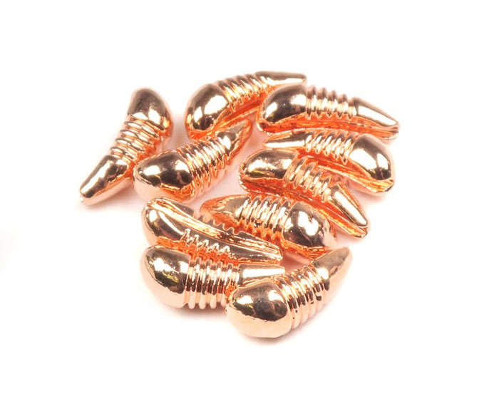 Stout Tungsten Bead Bodies - Spawn Fly Fish - Hareline Dubbin