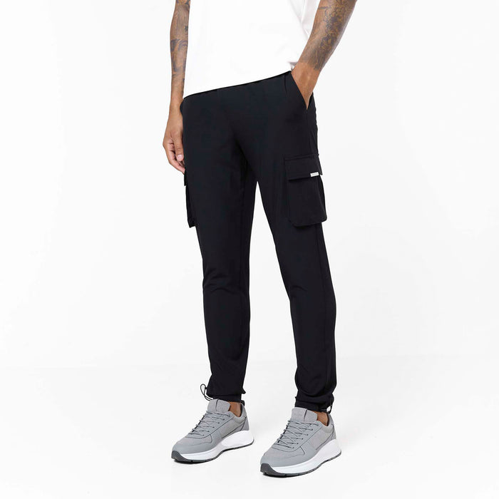 Stretch Tech Cargo Pant | Black