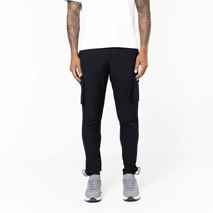 Stretch Tech Cargo Pant | Black