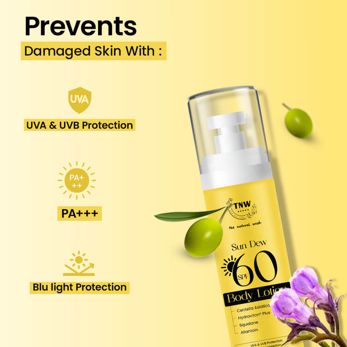 SUN BARRIER ULTRA SPF 60 BODY LOTION | Gotu Kola & Squalane.
