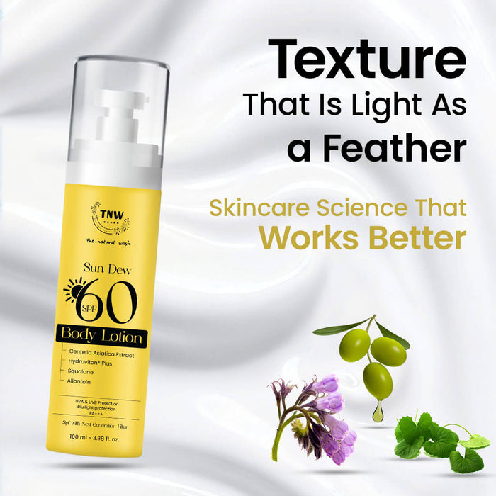 SUN BARRIER ULTRA SPF 60 BODY LOTION | Gotu Kola & Squalane.