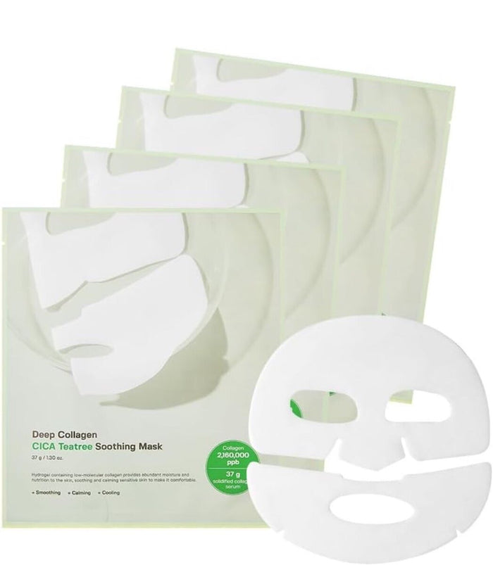 Sungboon Editor Deep Collagen Cica Teatree Soothing Mask 4