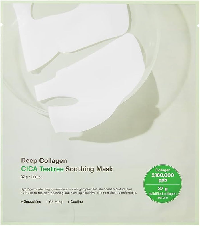 Sungboon Editor Deep Collagen Cica Teatree Soothing Mask 4