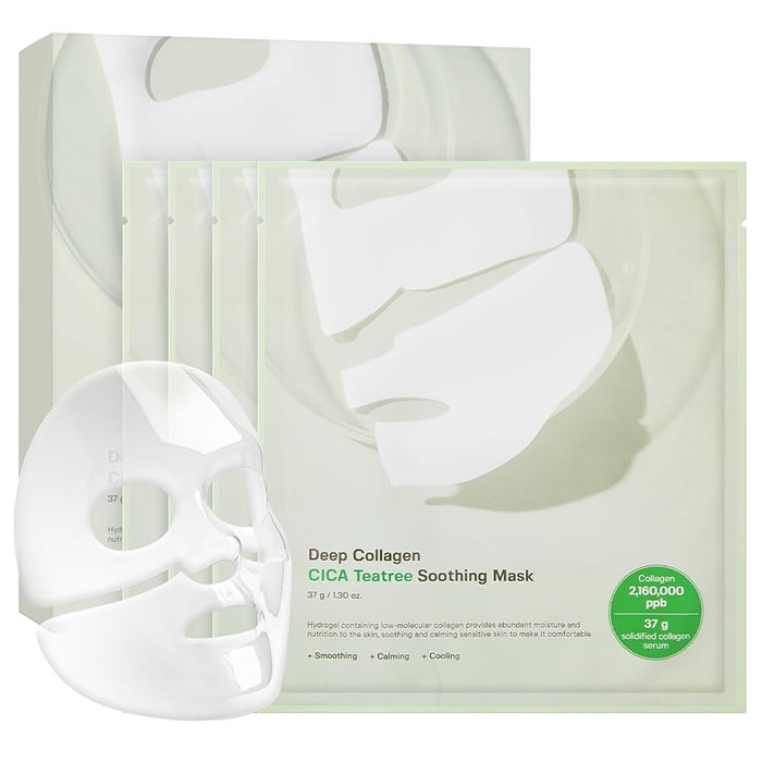 Sungboon Editor Deep Collagen Cica Teatree Soothing Mask 4