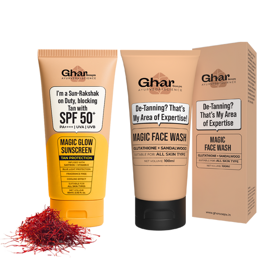 Sunscreen + Magic Face Wash Combo