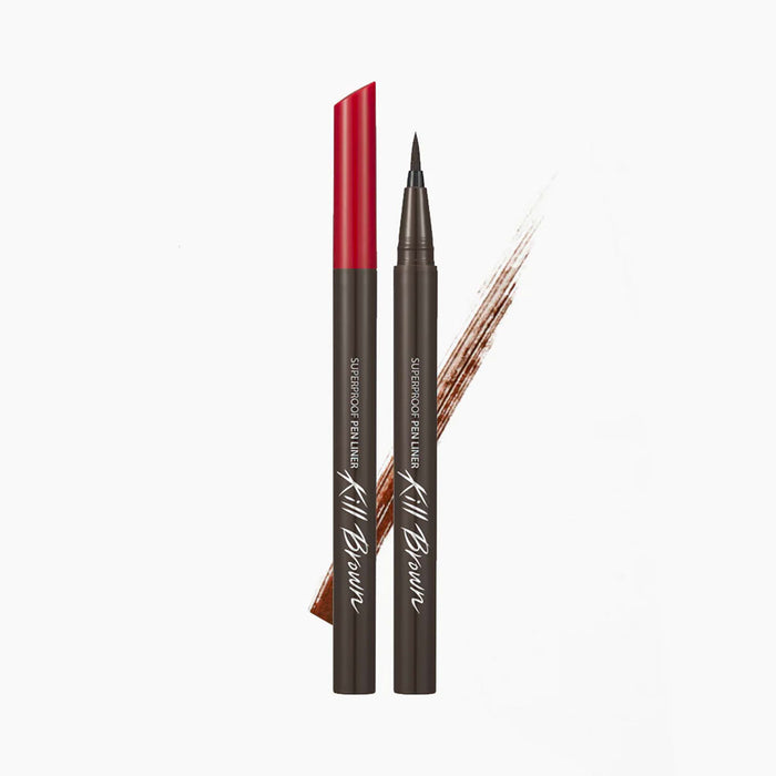 CLIO Superproof Pen Liner #02 BROWN Nudie Glow Australia