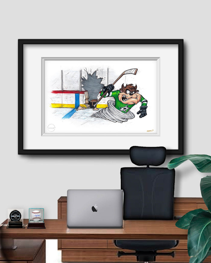 Tazmanian Line Change x NHL Stars Tazmanian Devil Limited Edition Art Print