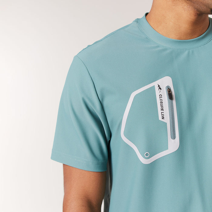 Tech Pocket T-Shirt | Dark Sage
