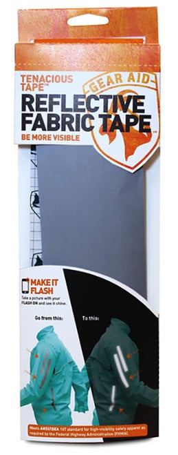 Tenacious Tape™ Reflective Fabric Tape, in packaging