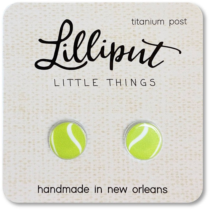 Tennis Ball Earrings