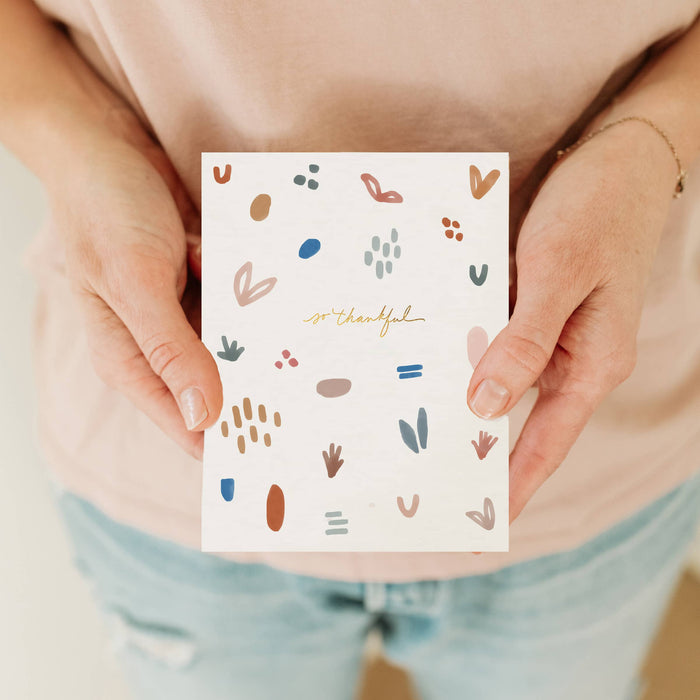 Thankful Little Bits Card