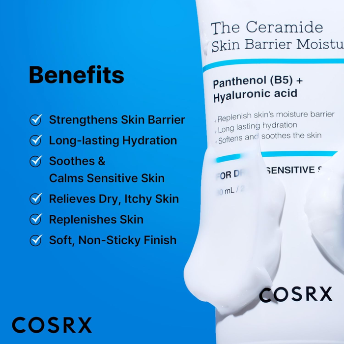 COSRX The Ceramide Skin Barrier Moisturizer Nudie Glow Australia