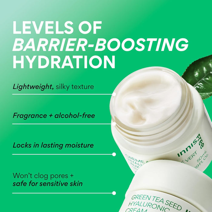 Green Tea Hyaluronic Cream benefits