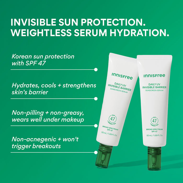 Green Tea Sunscreen Serum Benefits
