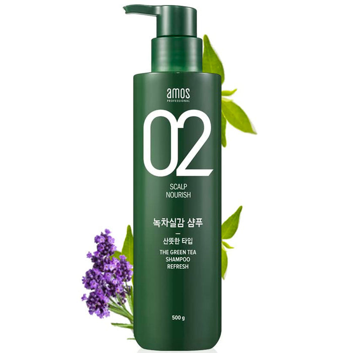 AMOS The Green Tea Shampoo Refresh Nudie Glow Australia